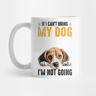 Not Going Beagle Mug